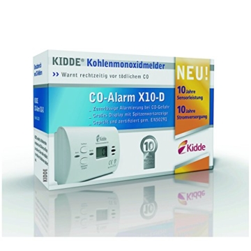 co melder kidde x10 d